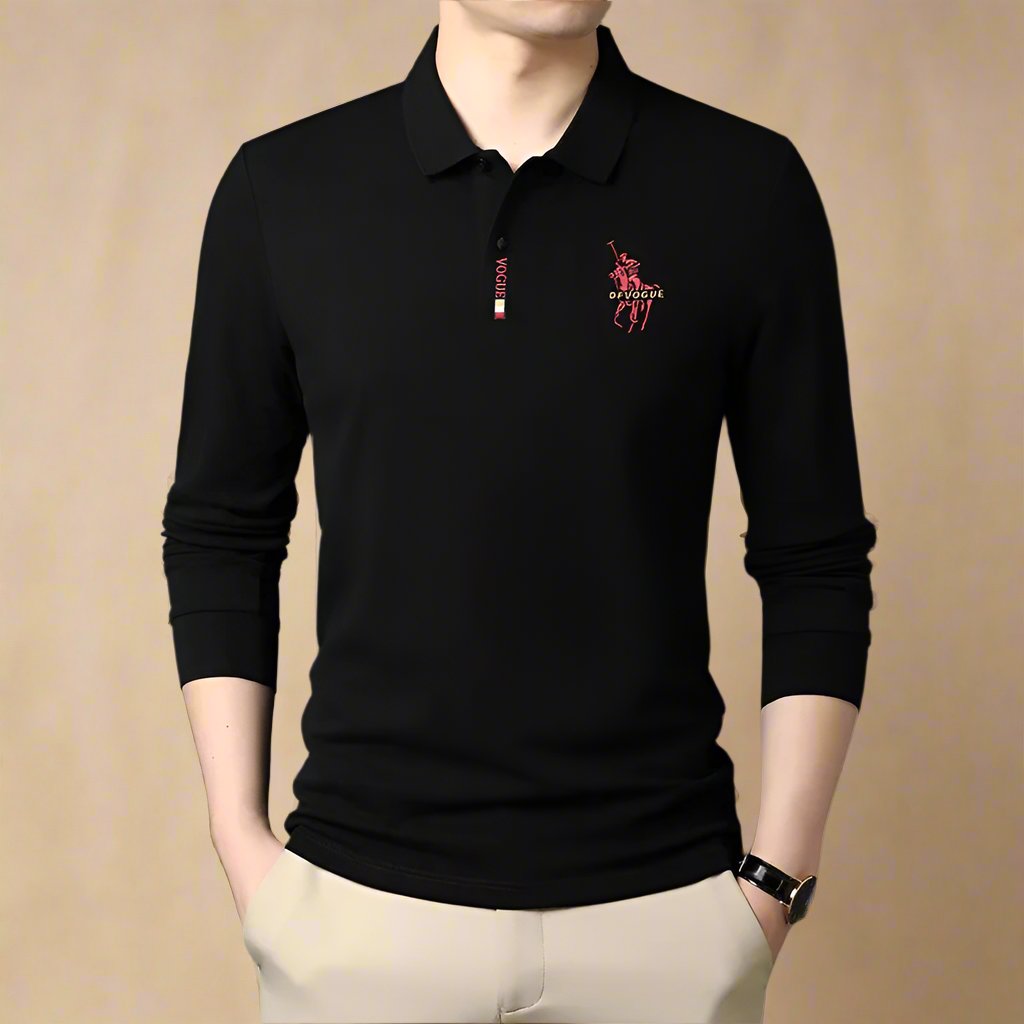 NÉVO Polo Club Trui | Casual Longsleeve Polo voor Heren