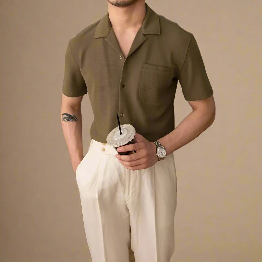 Modern Casual gebreid shirt