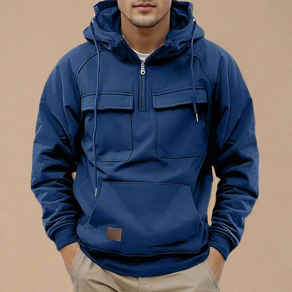 NÉVO Hoodie | Casual multi-pocket Trui voor heren