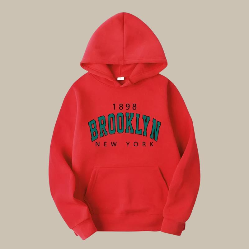 NÉVO Hoodie | Casual USA Brooklyn Trui voor heren