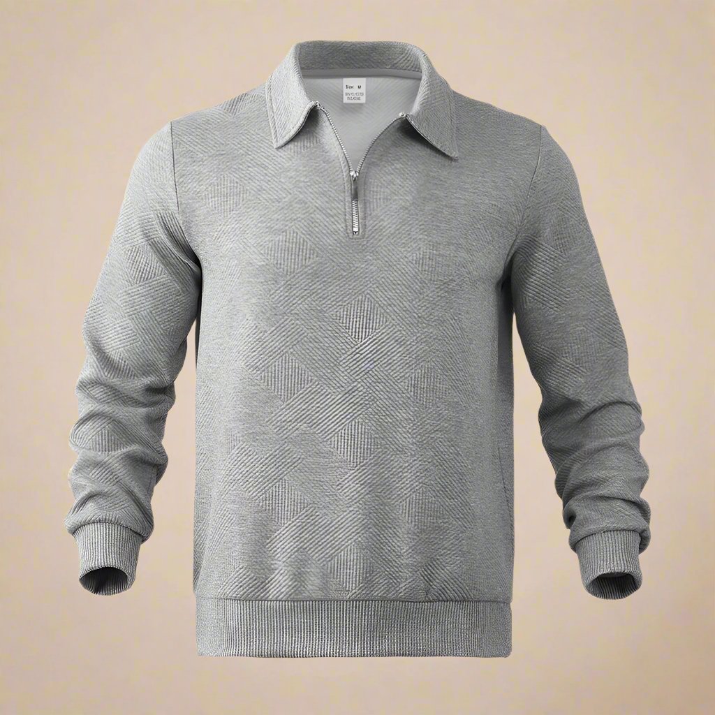 NÉVO Polo Trui | Casual Zipper Polo Trui voor Heren