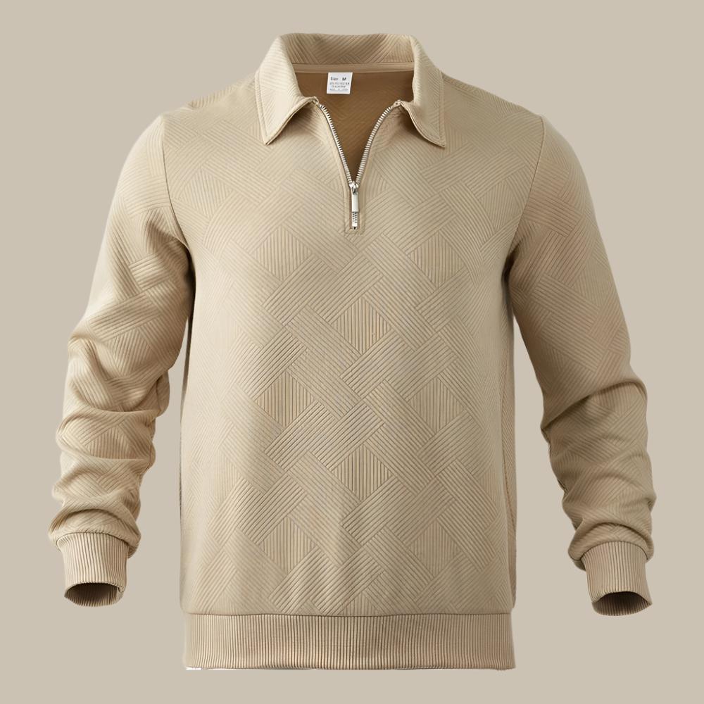 NÉVO Polo Trui | Casual Zipper Polo Trui voor Heren