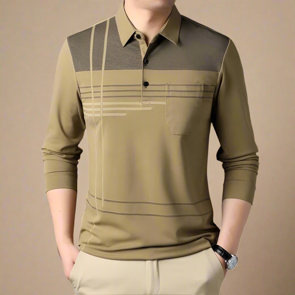 Casual longsleeve Polo