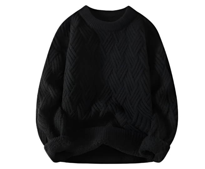 NÉVO Capri Sweater | Moderne gebreide zigzag design trui voor heren