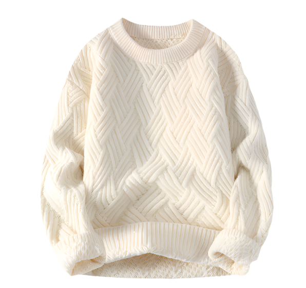 NÉVO Capri Sweater | Moderne gebreide zigzag design trui voor heren