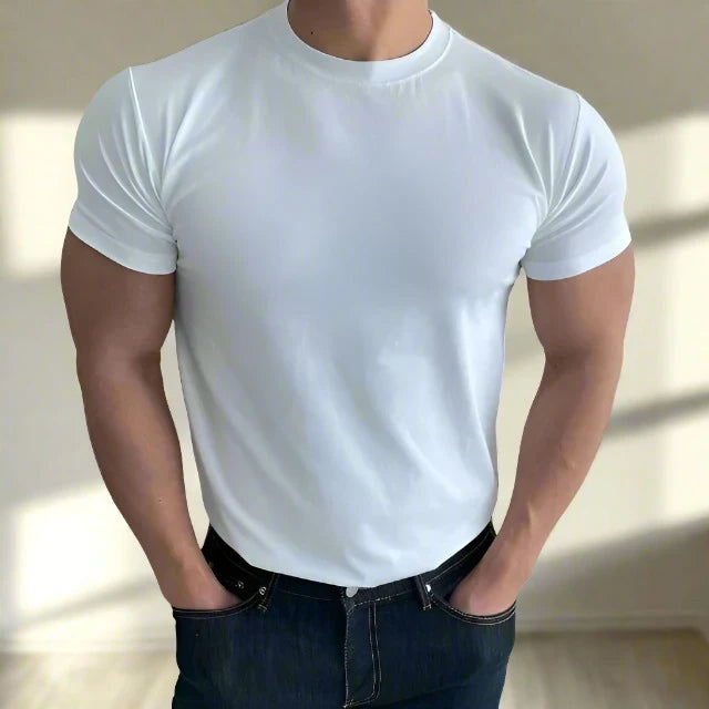 NÉVO Basic T-shirt | Hoog kwaliteit Slim-fit t-shirt voor mannen