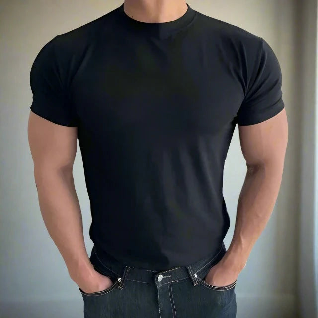 NÉVO Basic T-shirt | Hoog kwaliteit Slim-fit t-shirt voor mannen