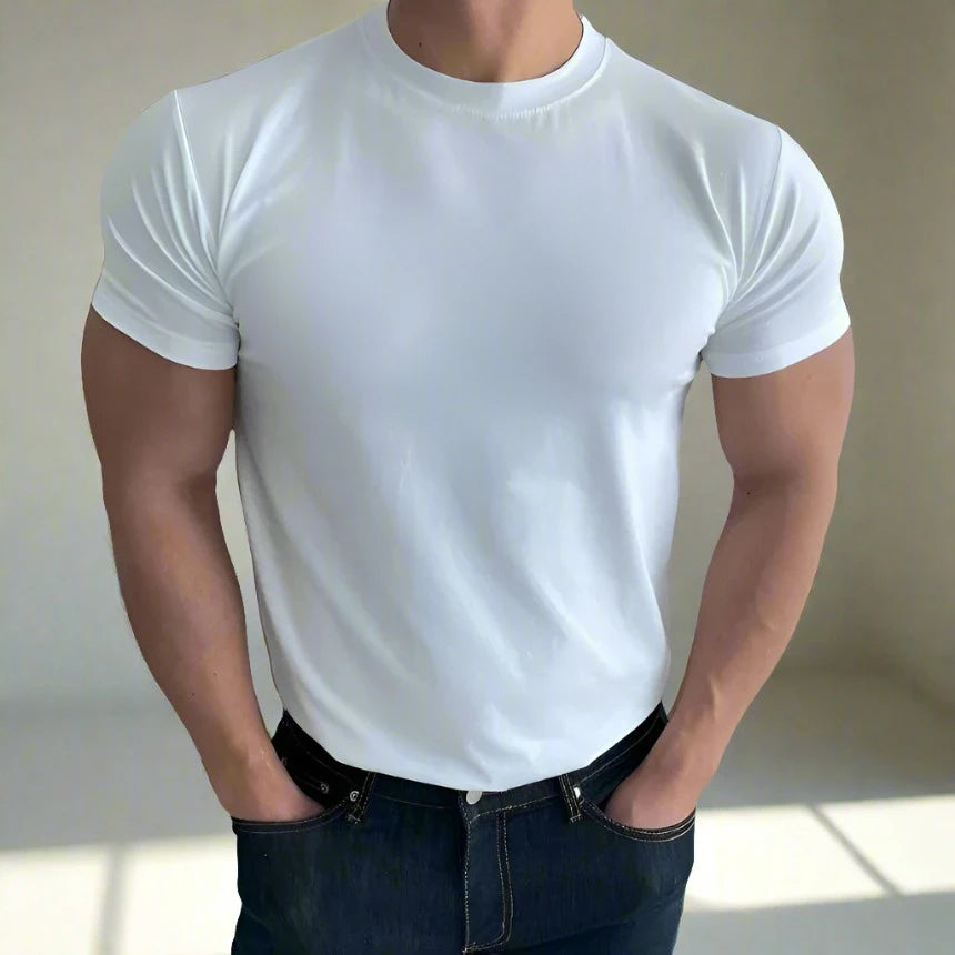 NÉVO Basic T-shirt | Hoog kwaliteit Slim-fit t-shirt voor mannen