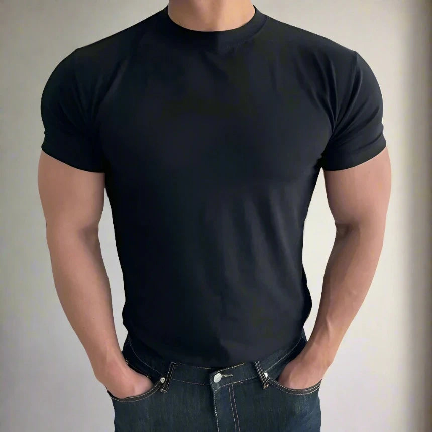 NÉVO Basic T-shirt | Hoog kwaliteit Slim-fit t-shirt voor mannen