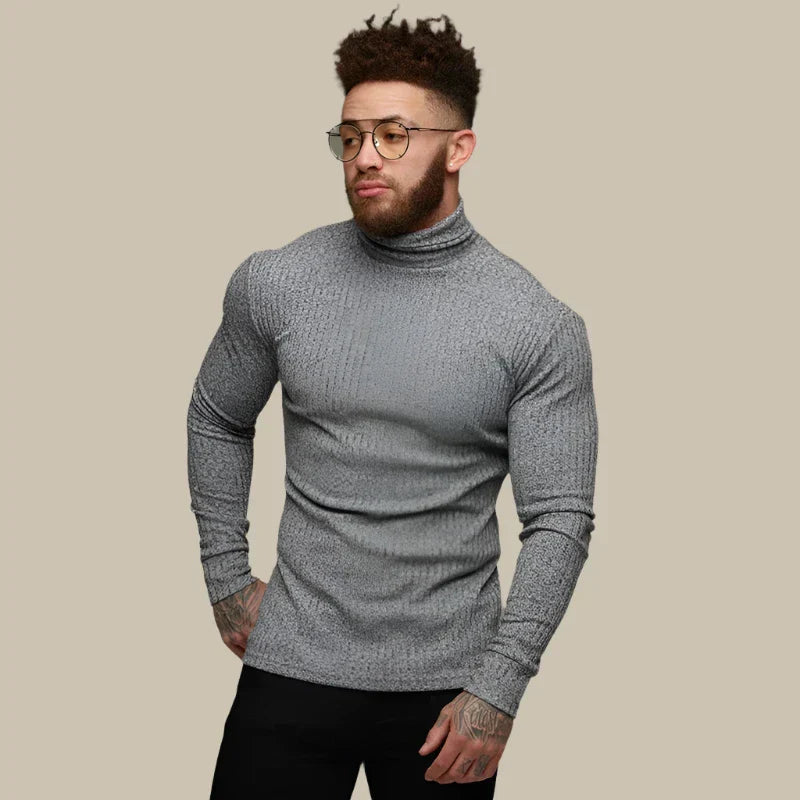 NÉVO Coltrui | Slim Fit kabeltrui heren voor een moderne, stijlvolle look