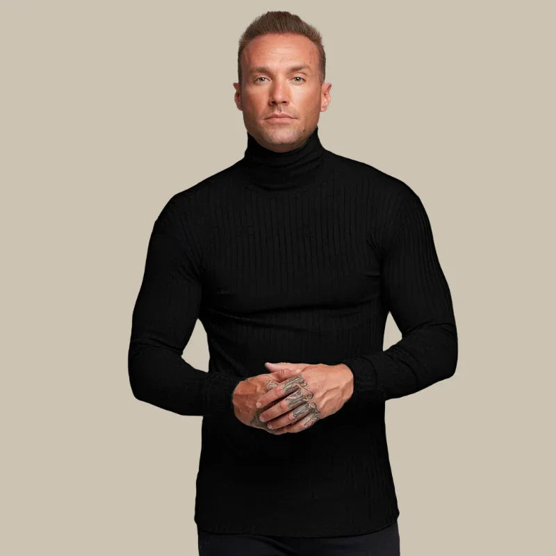 NÉVO Coltrui | Slim Fit kabeltrui heren voor een moderne, stijlvolle look