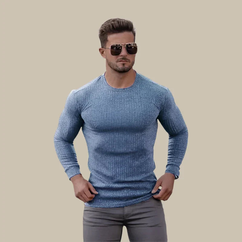 NÉVO Coltrui | Slim Fit kabeltrui heren voor een moderne, stijlvolle look