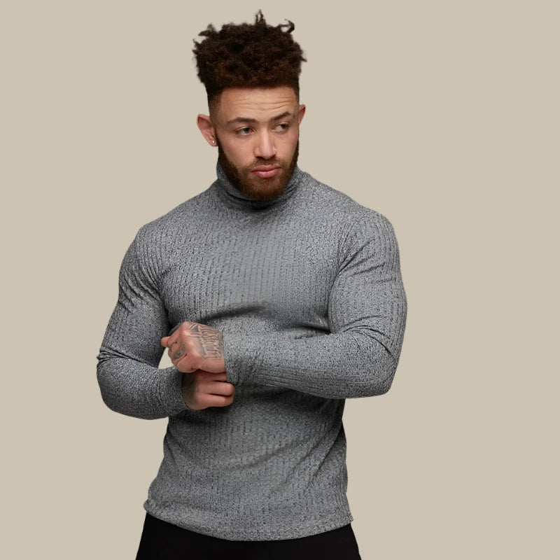 NÉVO Coltrui | Slim Fit kabeltrui heren voor een moderne, stijlvolle look