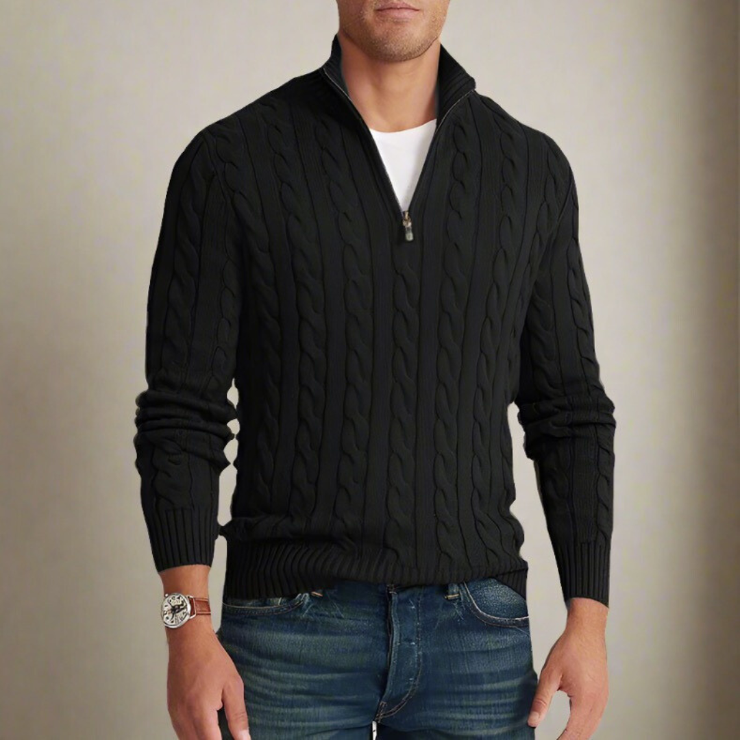 N_VO_Woven_Half_Zip_Sweater_heren.png