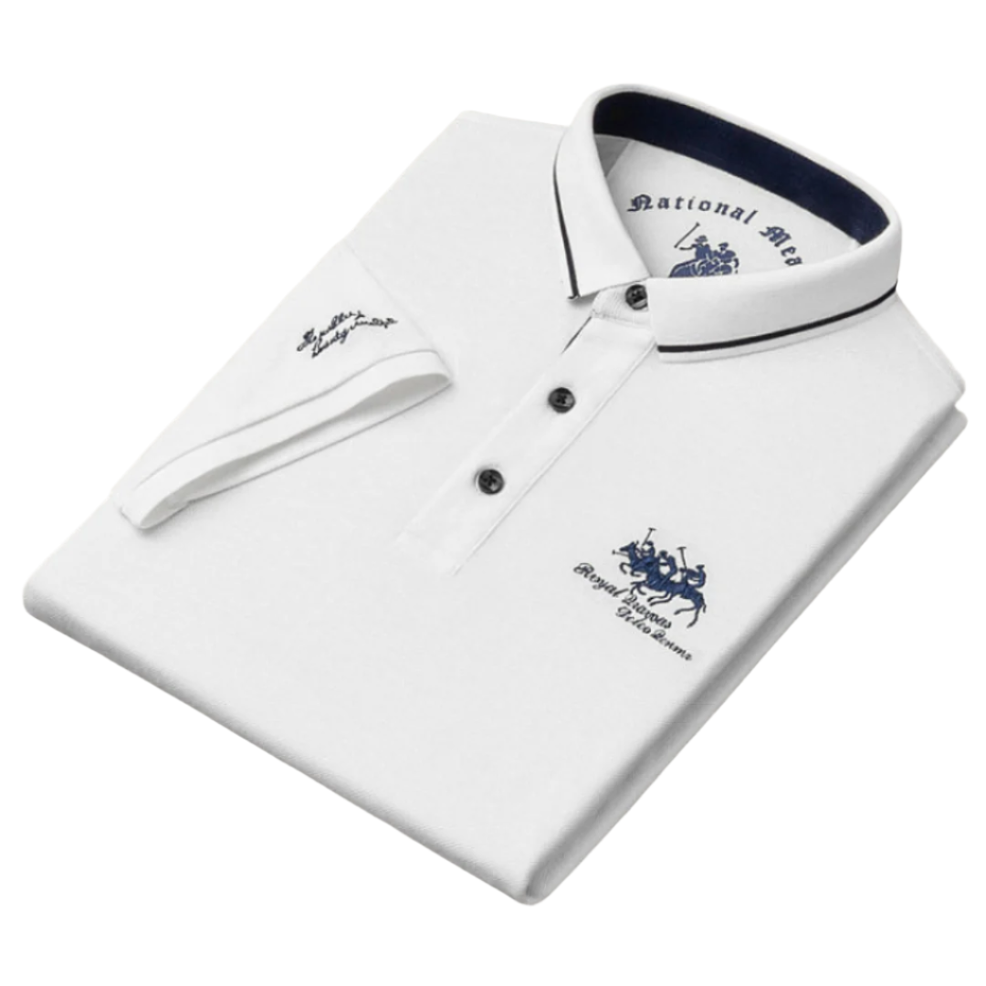 NÉVO Polo Club | Premium Italiaans poloshirt heren met korte mouwen en logo