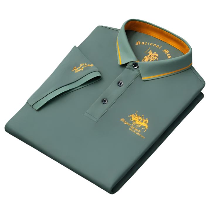 NÉVO Polo Club | Premium Italiaans poloshirt heren met korte mouwen en logo