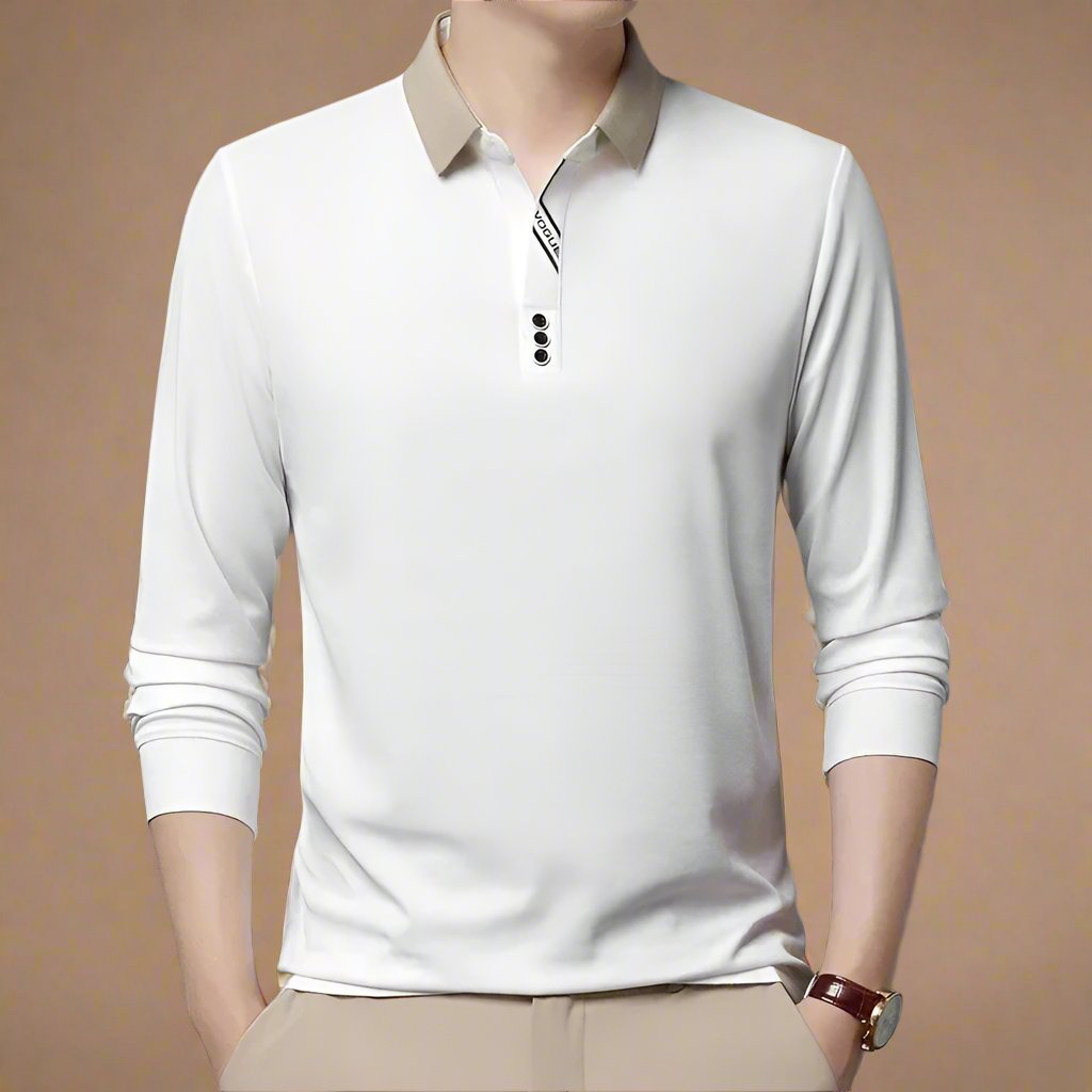 Sportieve Casual longsleeve Polo