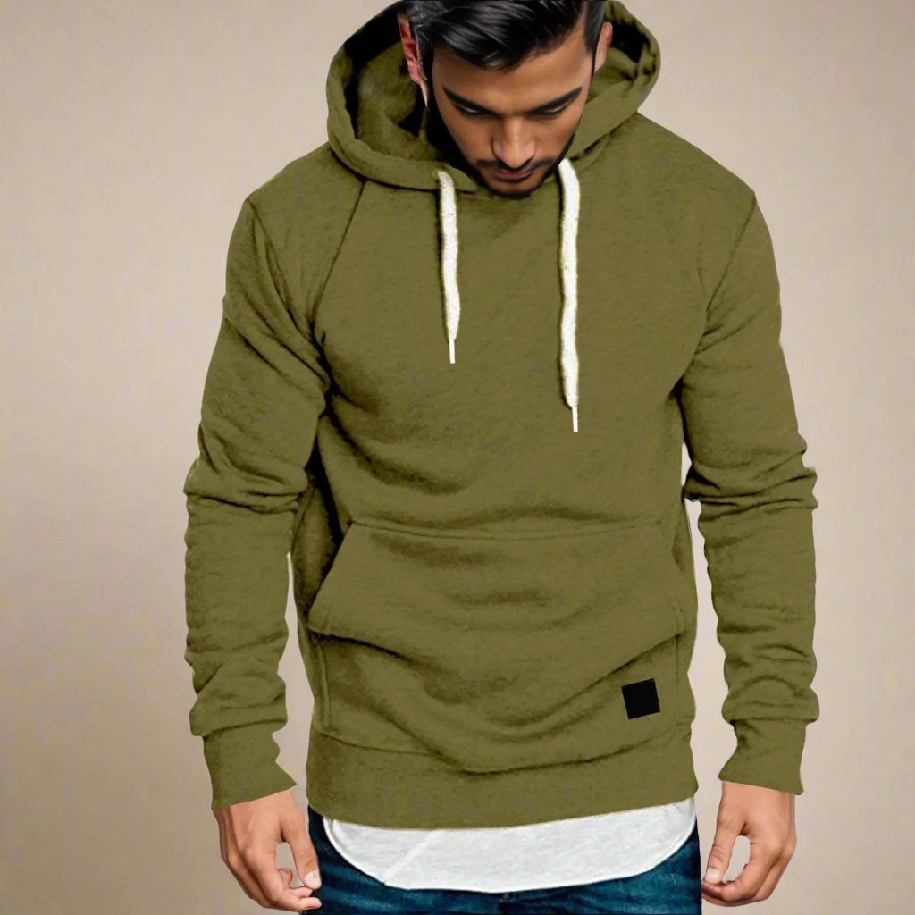 NÉVO Hoodie | Trendy Trui met zak voor heren