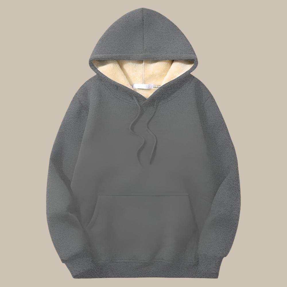 trendy dubbelzijdige fleece trui